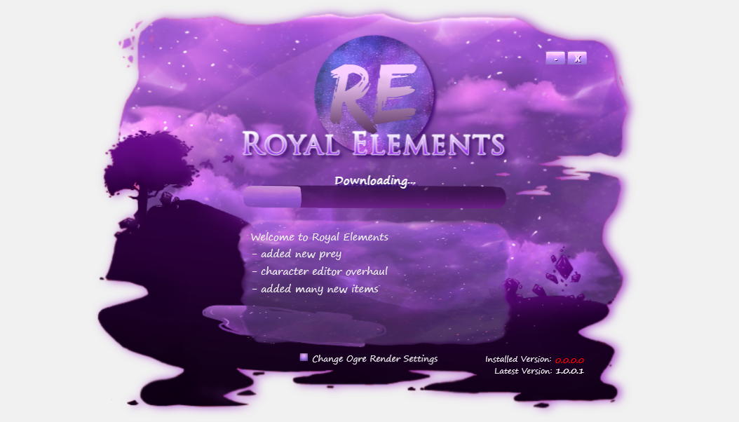 Launcher for Royal Elements